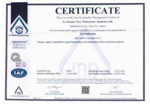 International ISO Certificate